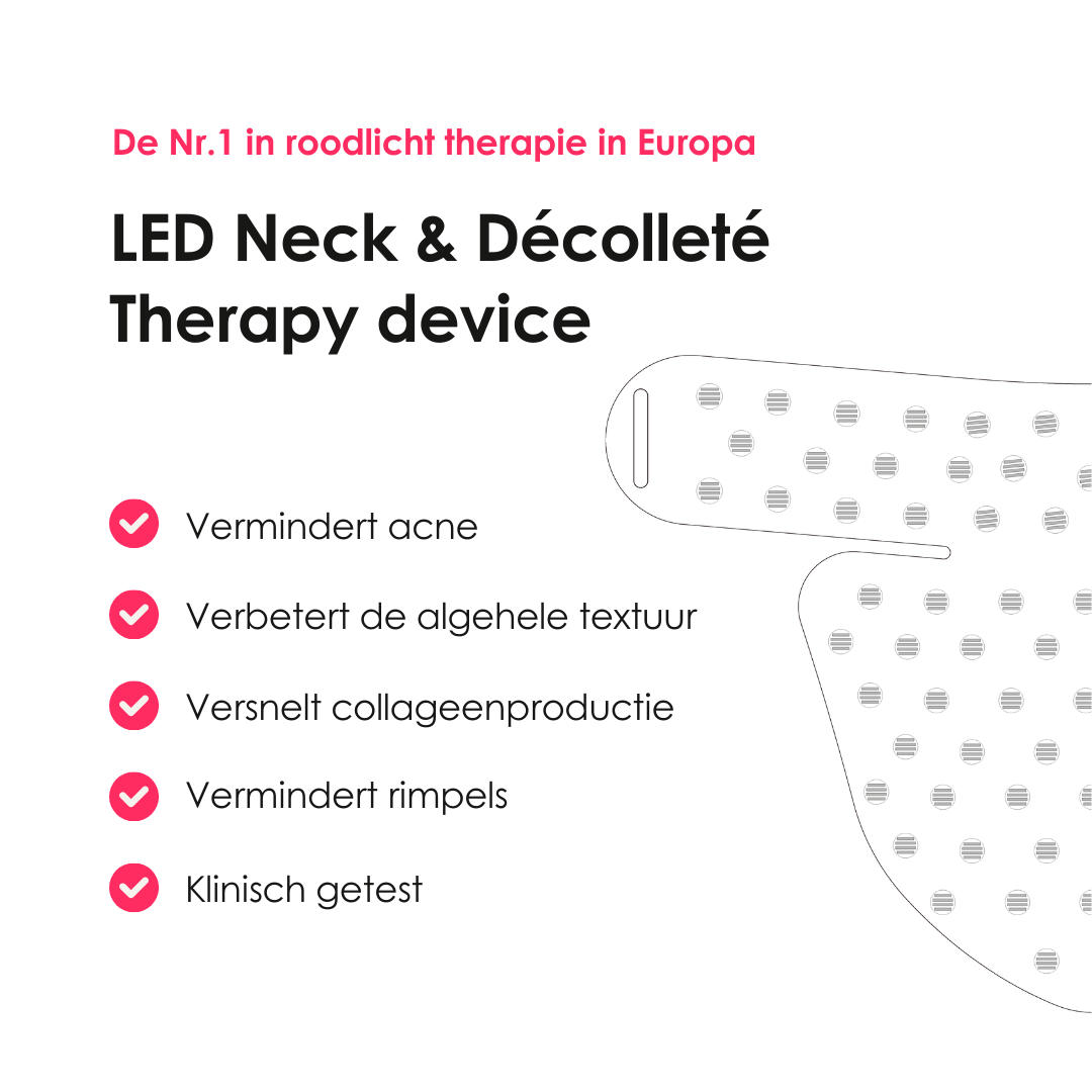LED-Therapiegerät für Hals und Dekolleté