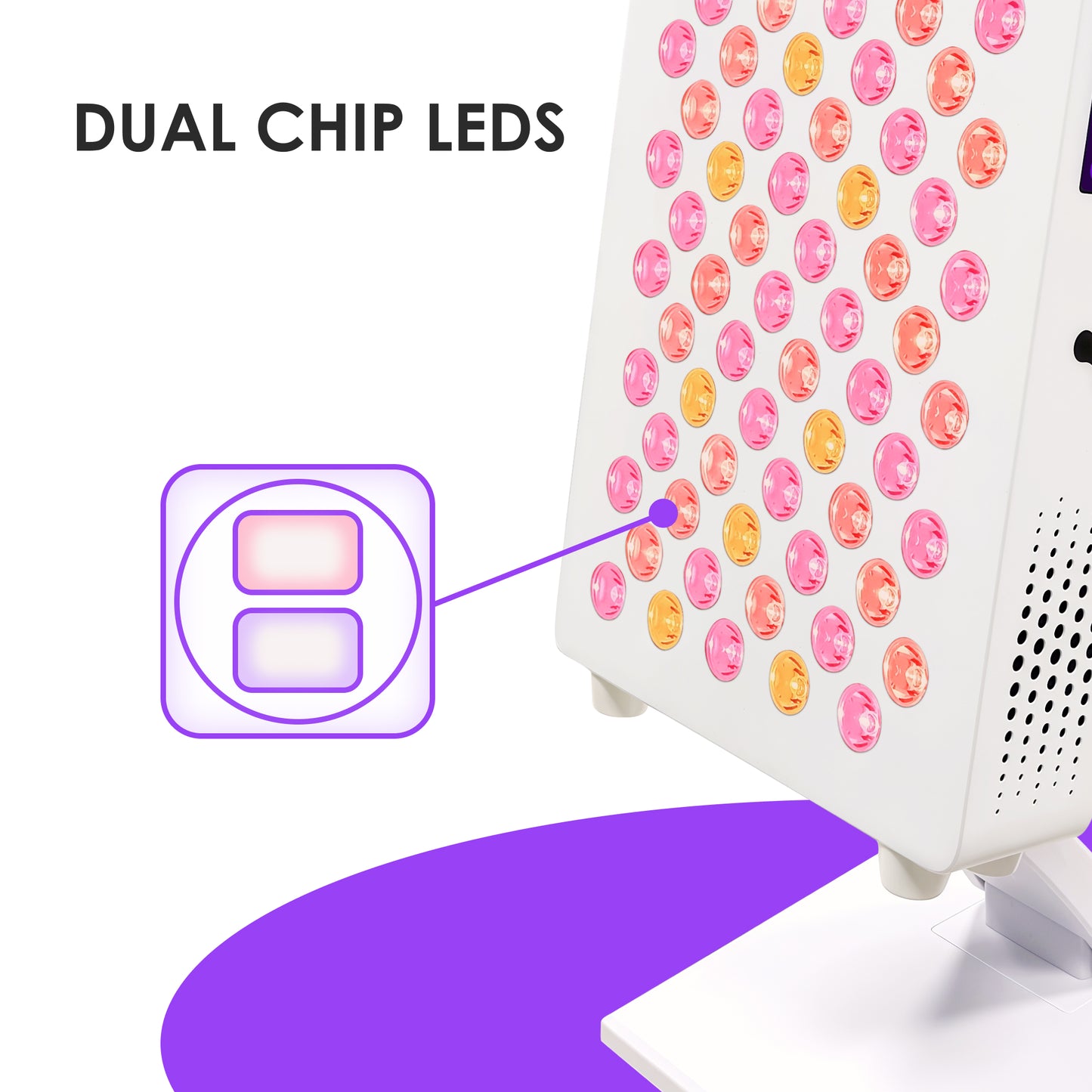 Rotlichttherapielampe ATP Pro 350 (70 x 5 W LEDs)