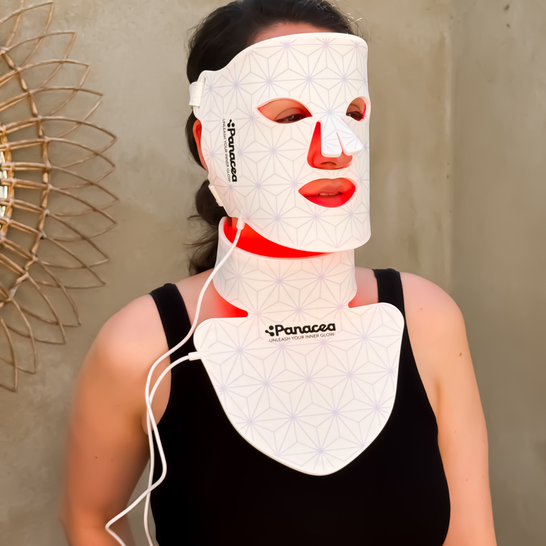 LED-Therapiegerät für Hals und Dekolleté