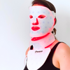 Maske und LED-Therapiegerät für Hals und Dekolleté