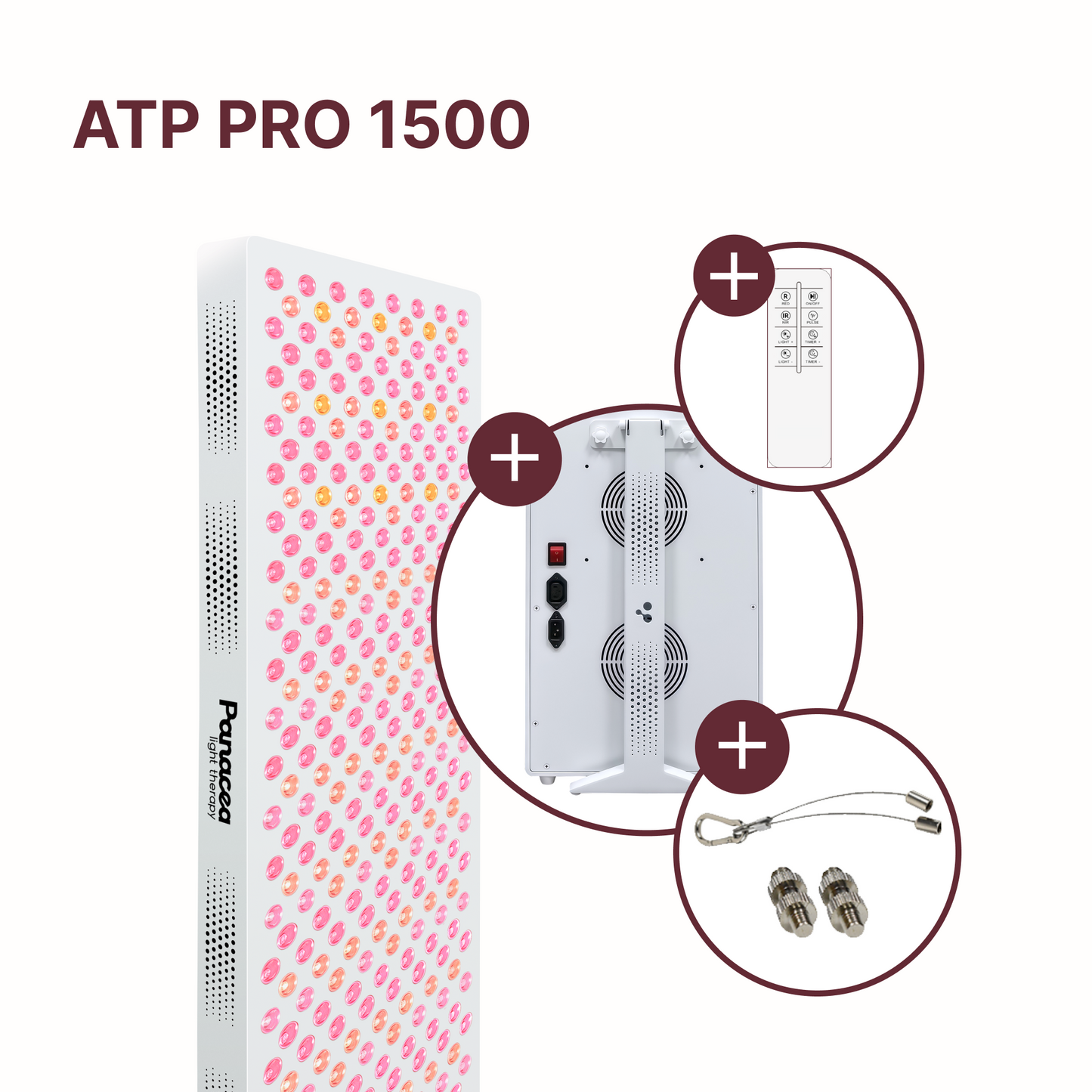 ATP Pro 1500 Rotlichttherapie-Panel