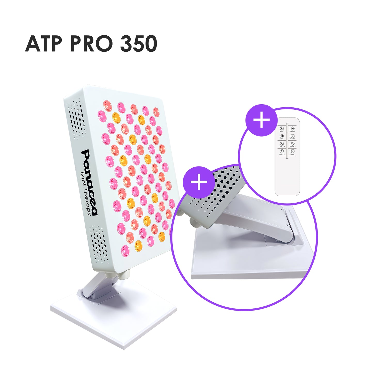 Rotlichttherapielampe ATP Pro 350 (70 x 5 W LEDs)