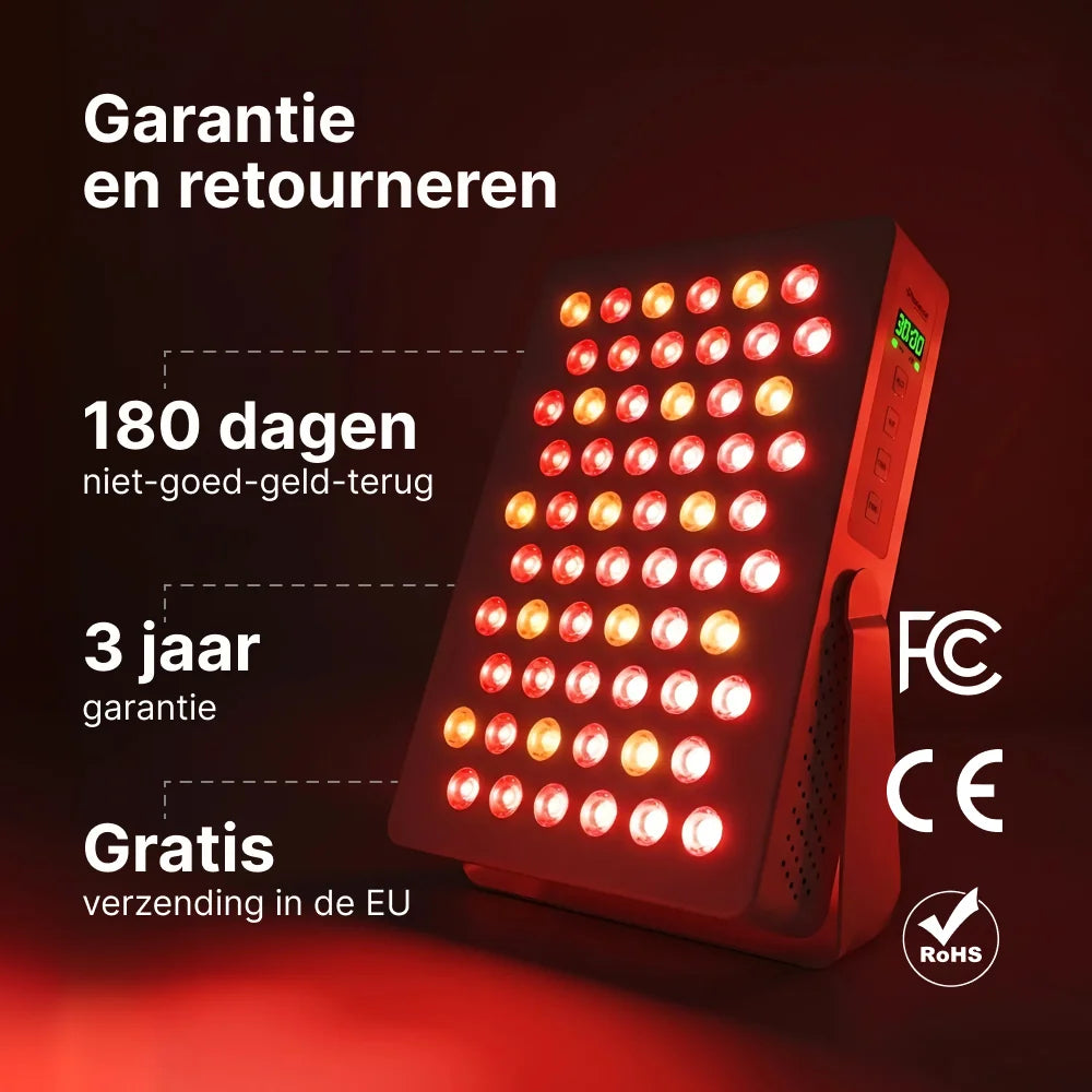 ATP Pure 300 garantie en retourneren: 180 dagen niet-goed-geld-terug, 3 jaar garantie, gratis verzending in de EU, FCC-, CE- en RoHS-gecertificeerd