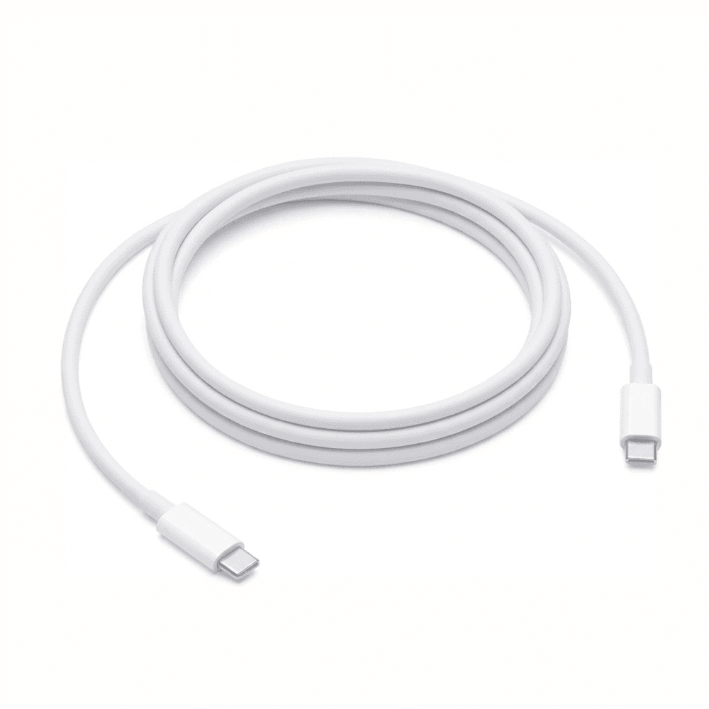 Witte vervangende USB-C-kabel voor het Panacea LED Masker