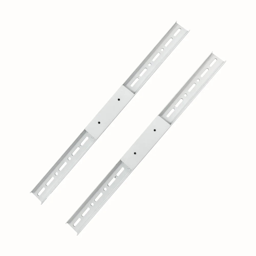 Koppelstuk voor ATP Pro panelen: twee witte metalen koppelstrips