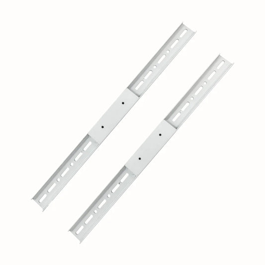 Koppelstuk voor ATP Pro panelen: twee witte metalen koppelstrips