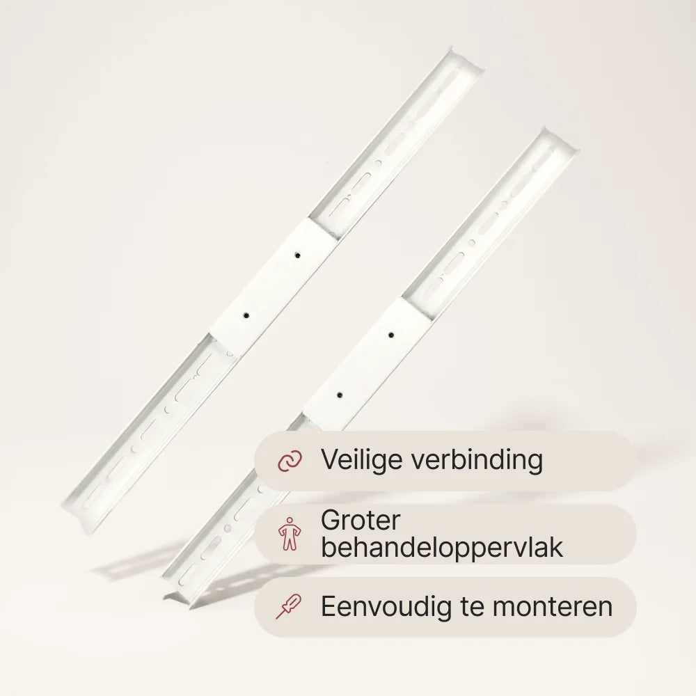 Koppelstuk voor ATP Pro panelen: veilige verbinding, groter behandeloppervlak, eenvoudig te monteren