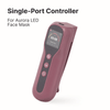 Single-port afstandsbediening voor het Panacea LED Masker, met display en drie knoppen