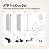 ATP Pro Duo Set: 2 x ATP Pro 1500 + Standard & Verbindungsstück