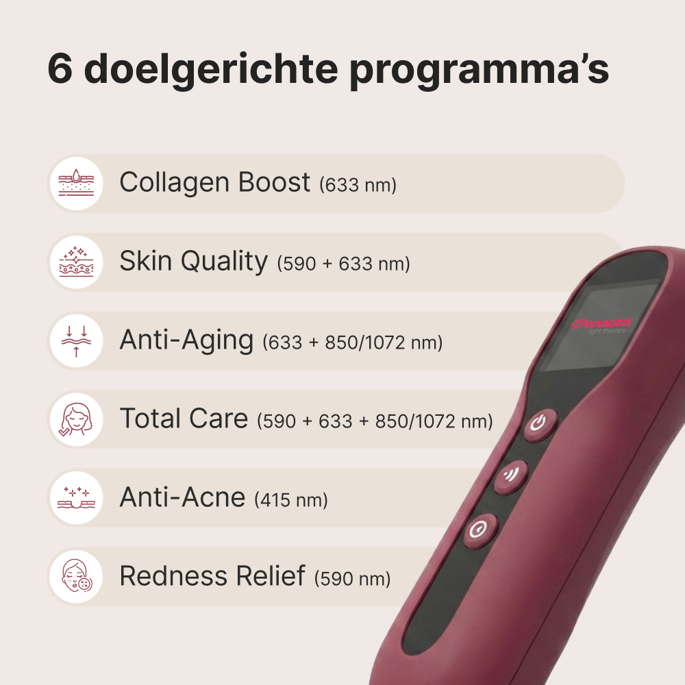 Aurora LED Gesichts- und Dekolletémaske – Rot- & Nahinfrarot-Lichttherapie
