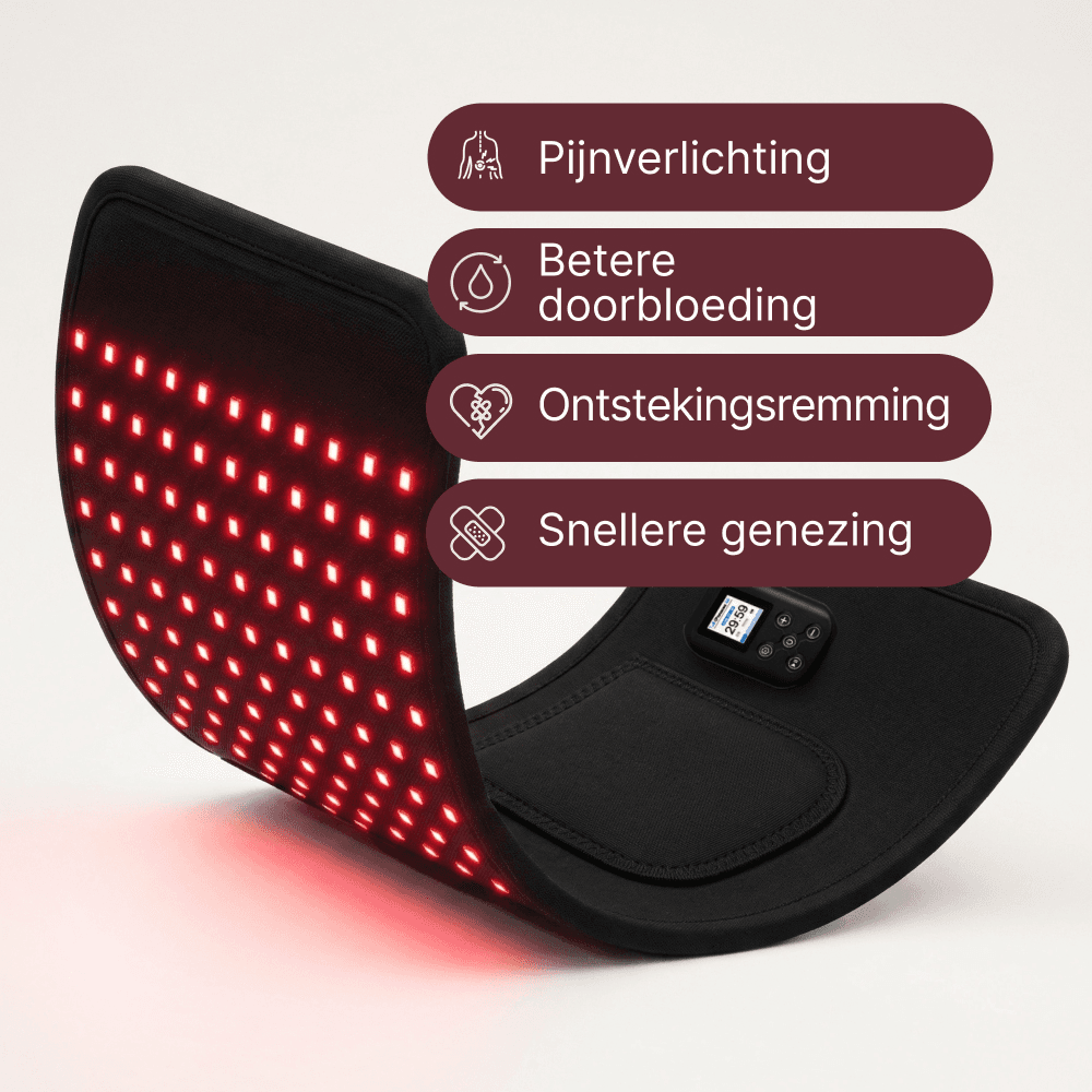 TheraFlex Rotlichttherapie-Gürtel Kabellos – Schmerzlinderung