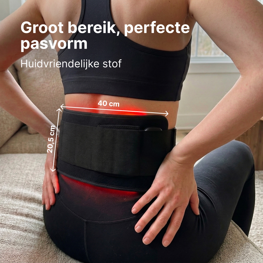 TheraFlex Wireless – mobiele rood- en infraroodband met 120 LEDs